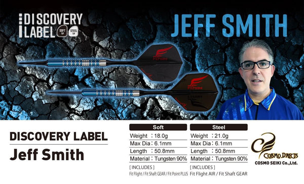 Jeff Smith Silencer Steel Tip Darts